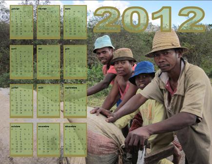 Calendrier 2012