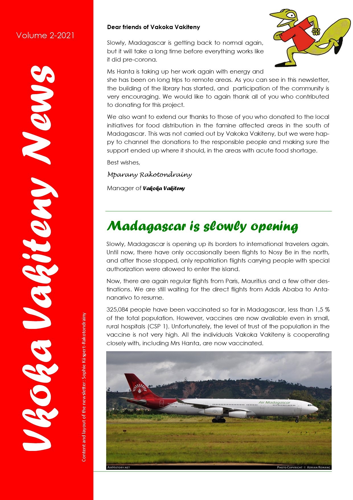 Newsletter Nr 2 2021